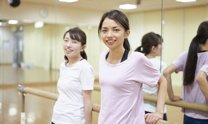 バレエを教える先生